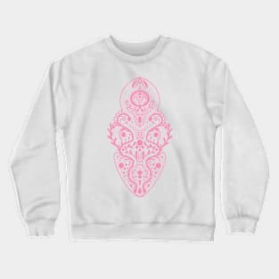 Pink sacred ornament Crewneck Sweatshirt